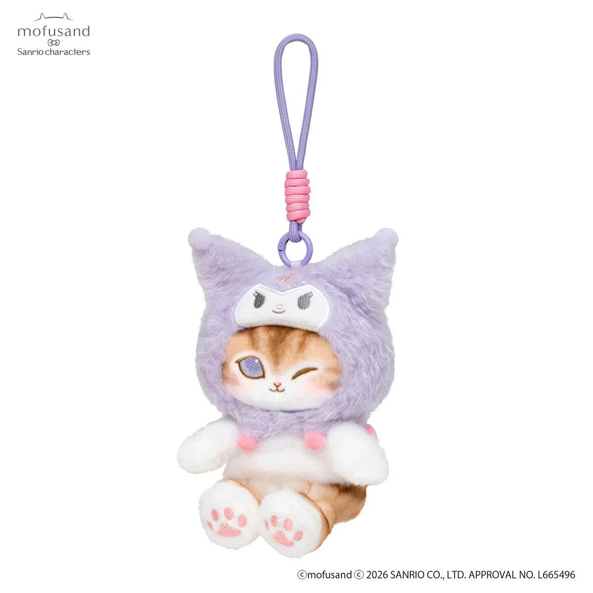 Mofusand x Sanrio Characters Mascot Plush