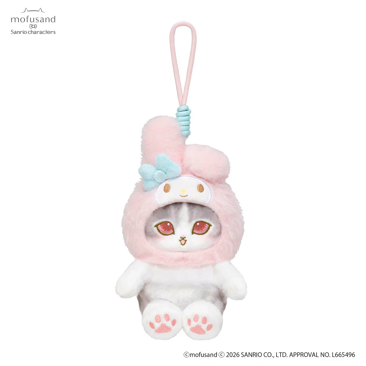 Mofusand x Sanrio Characters Mascot Plush