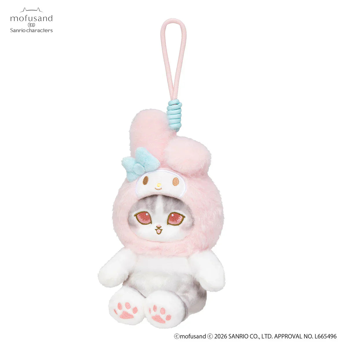Mofusand x Sanrio Characters Mascot Plush