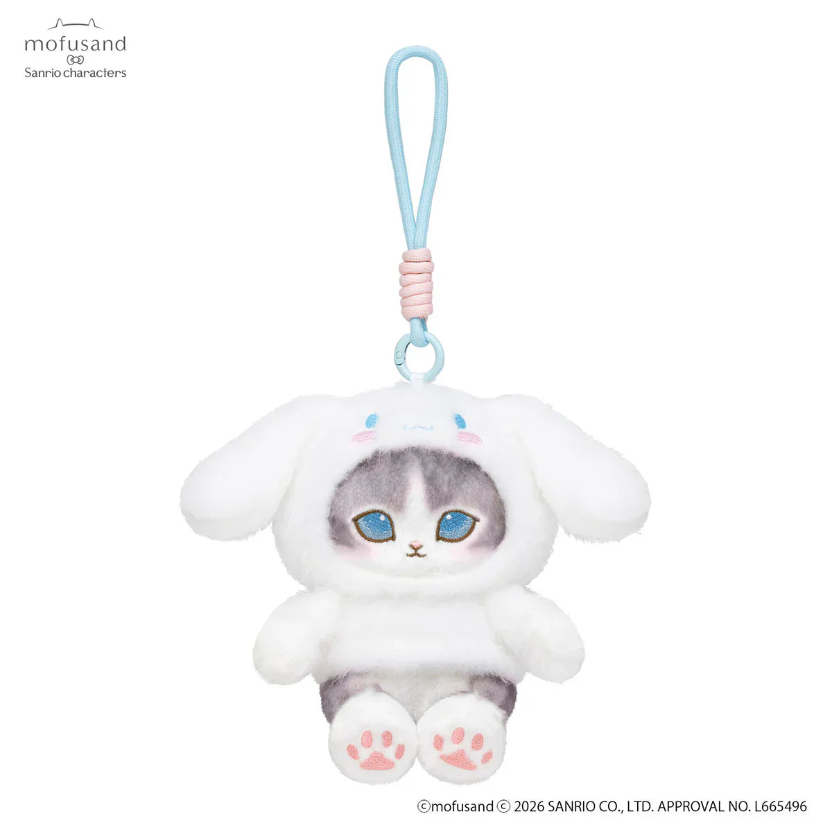 Mofusand x Sanrio Characters Mascot Plush
