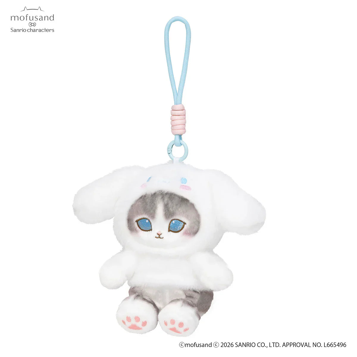 Mofusand x Sanrio Characters Mascot Plush