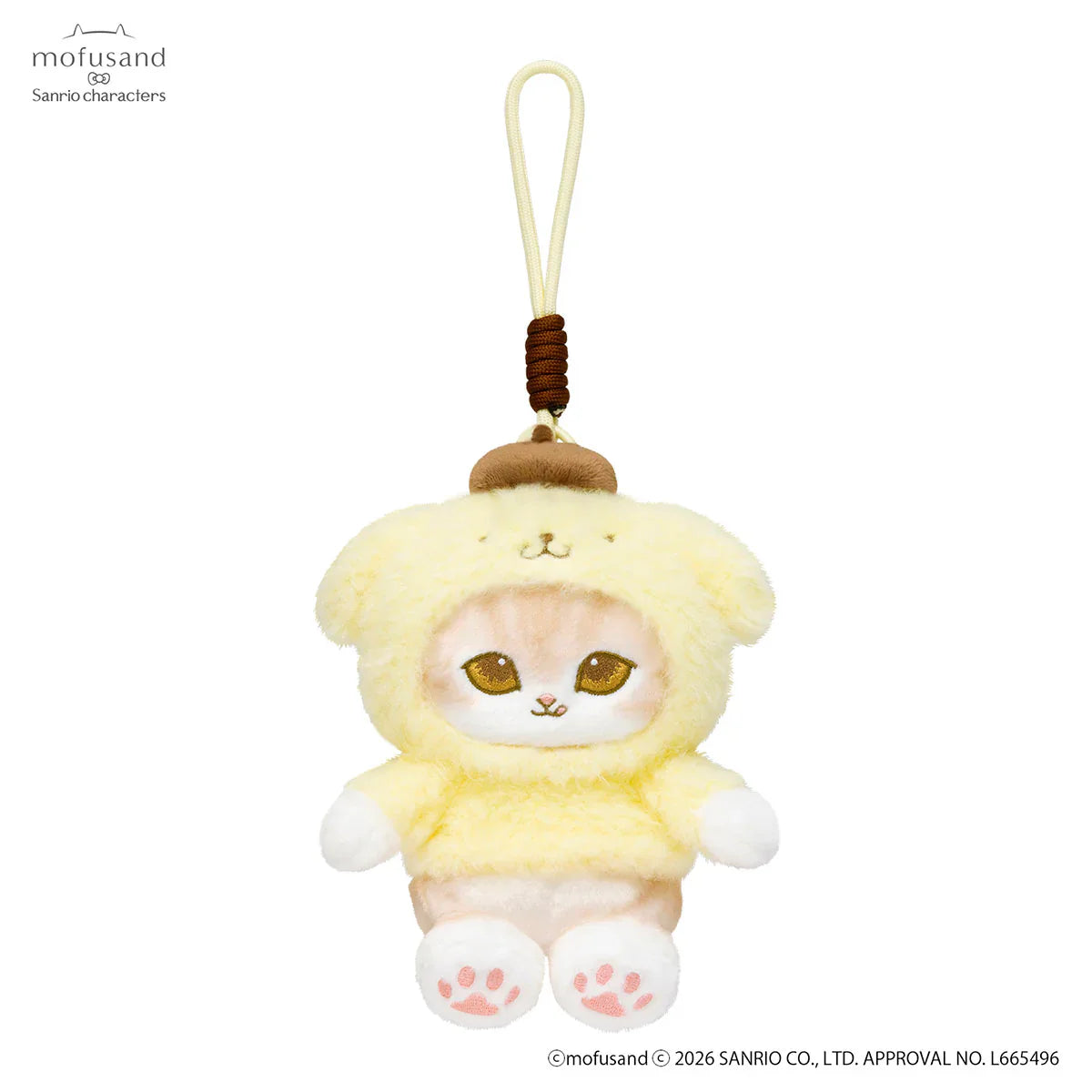 Mofusand x Sanrio Characters Mascot Plush