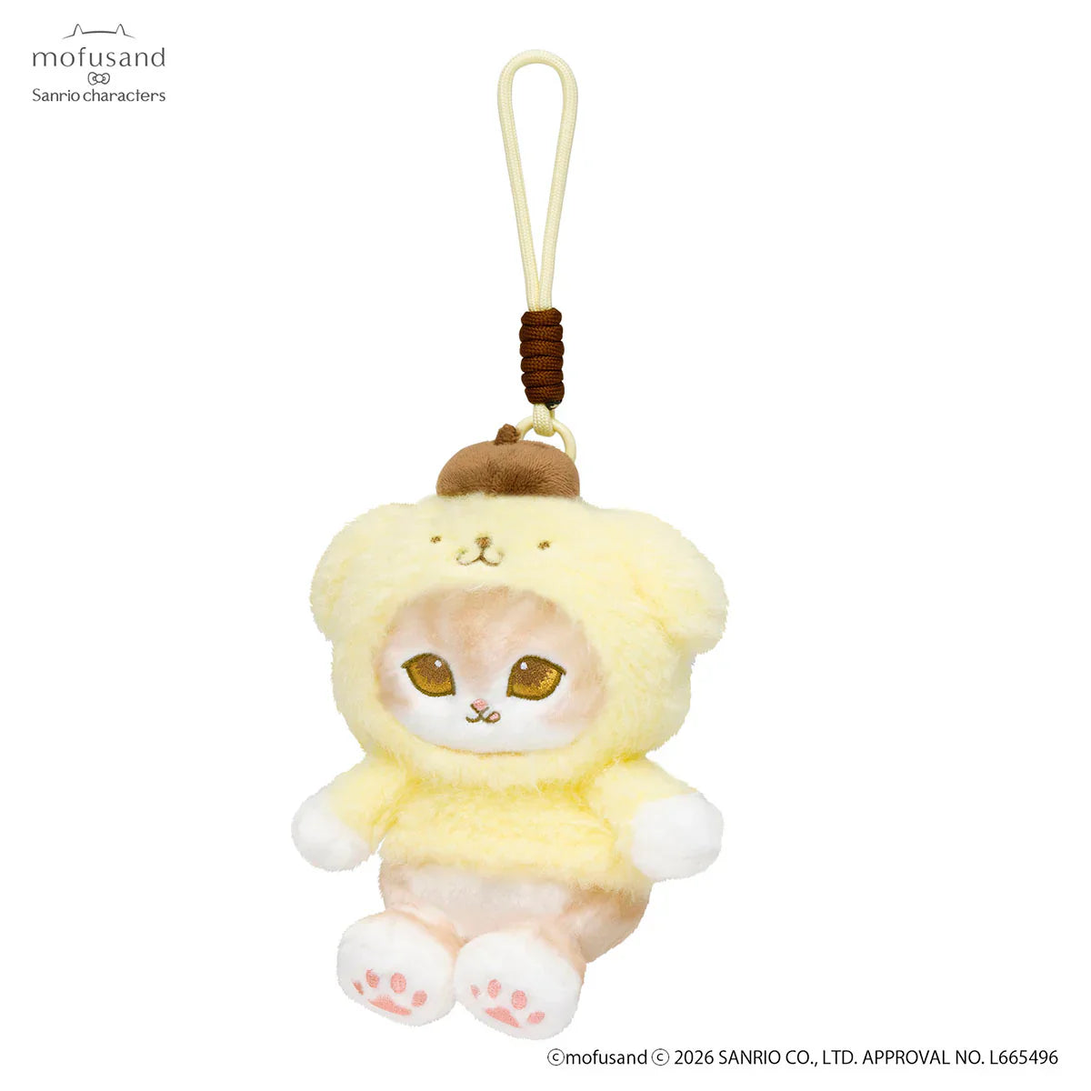 Mofusand x Sanrio Characters Mascot Plush