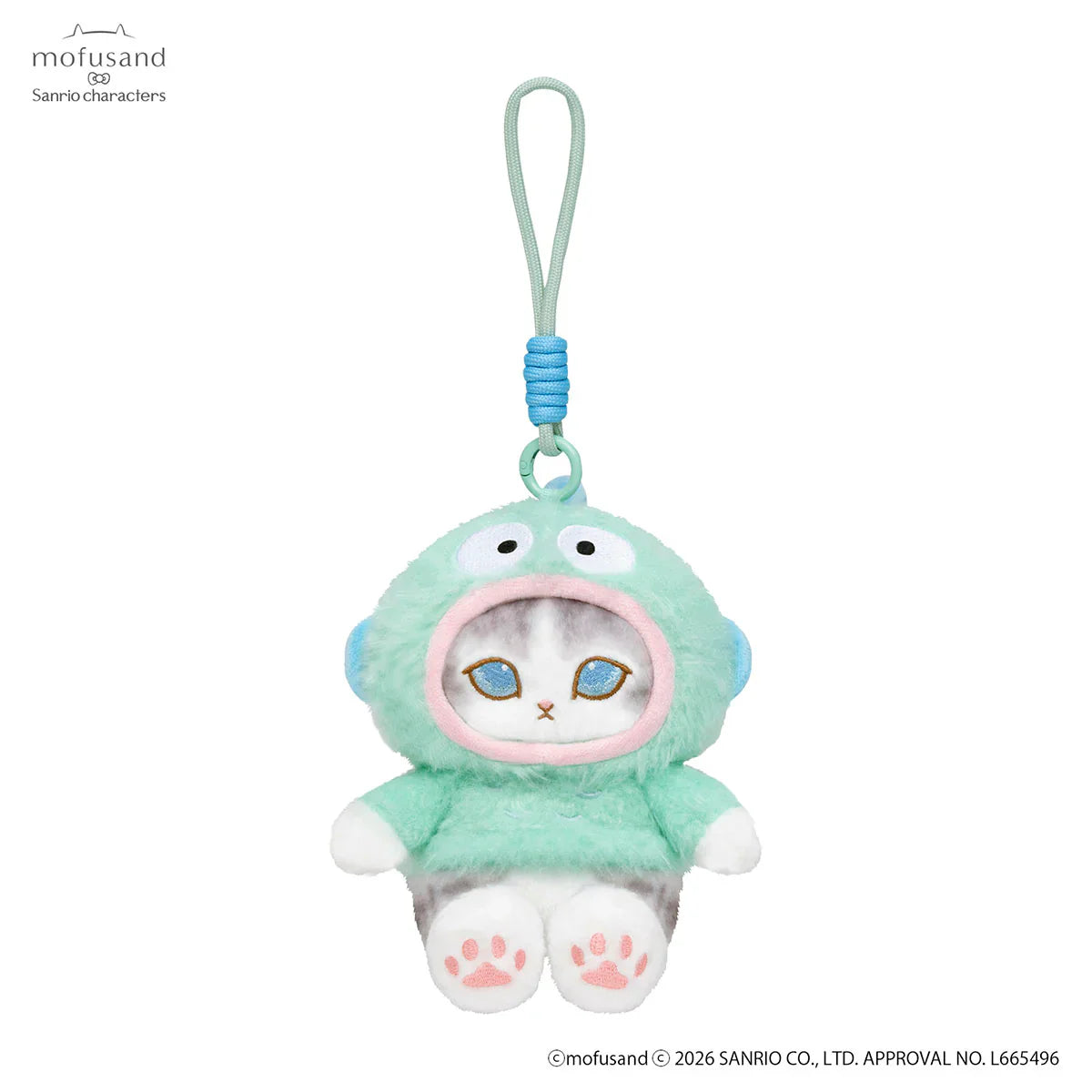 Mofusand x Sanrio Characters Mascot Plush