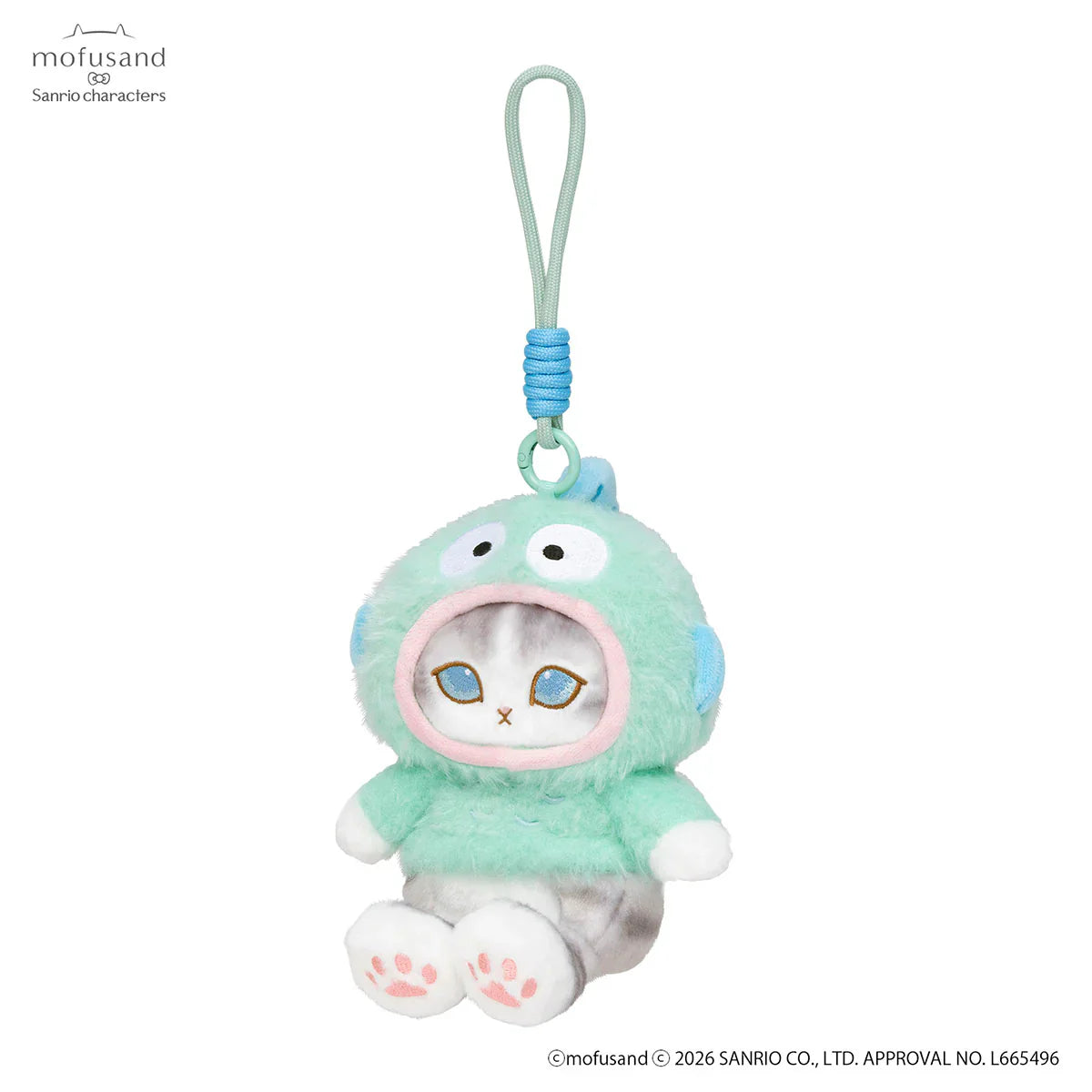 Mofusand x Sanrio Characters Mascot Plush