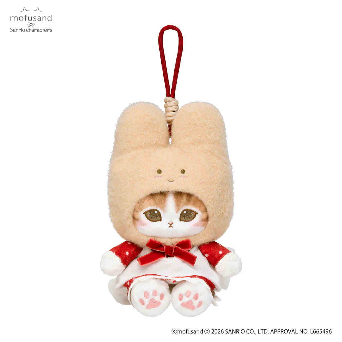 Mofusand x Sanrio Characters Mascot Plush