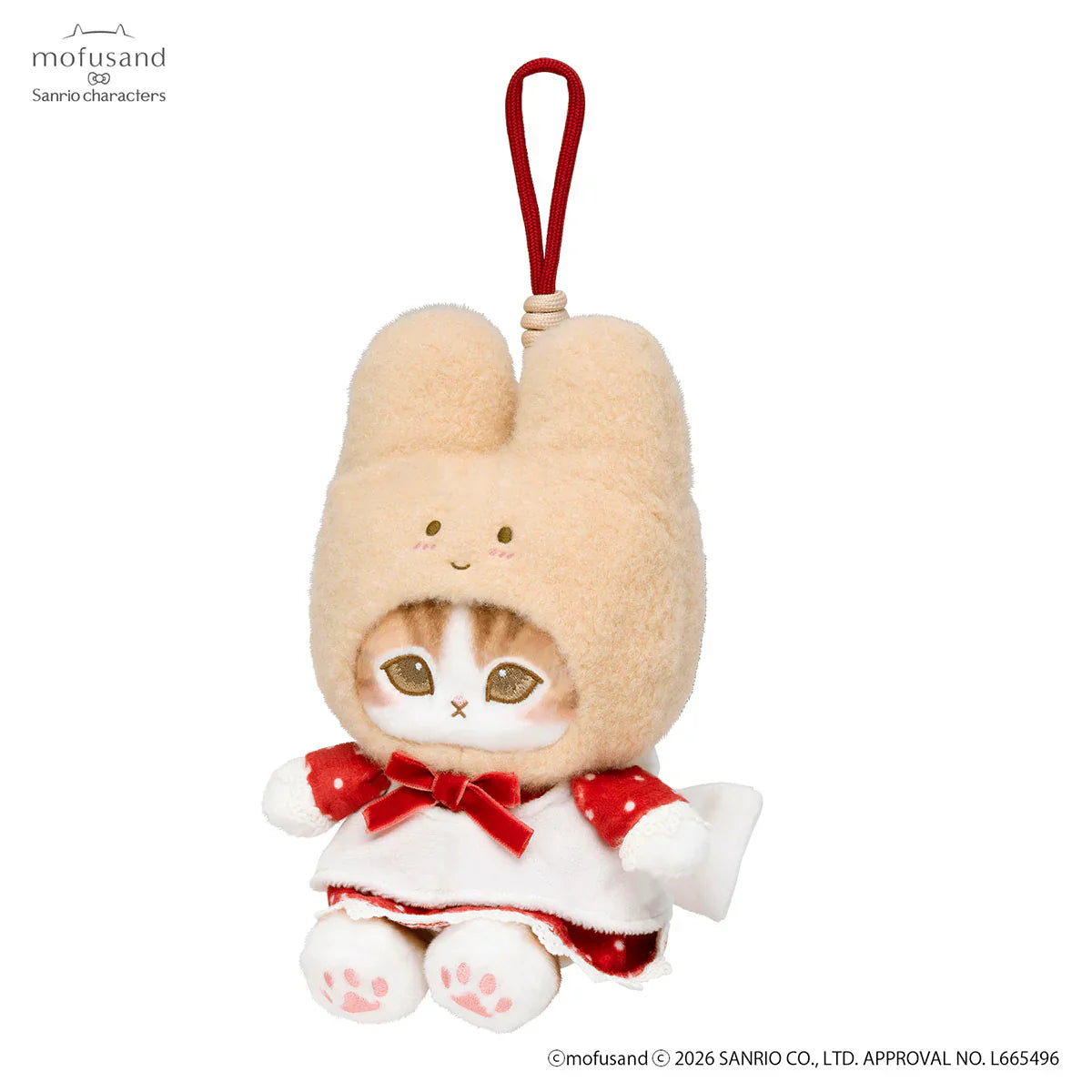 Mofusand x Sanrio Characters Mascot Plush