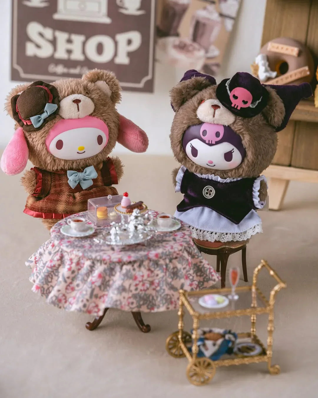 Sanrio Toptoy Afternoon Tea Vinyl Charm Blind Box Plush Toy