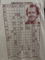 ERD Inspired Calendar Portrait Contrast Patchwork Longsleeve Tee