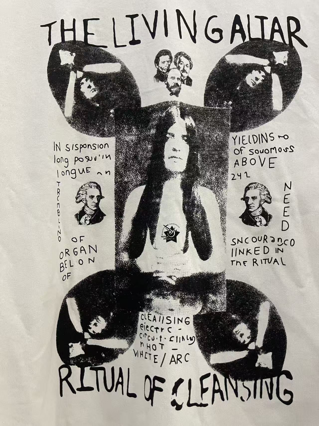 ERD melancholic Vintage Mayan Portrait Long Sleeve T-Shirt