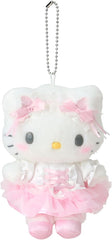 Sanrio White Cat Ballerina Mascot Plush