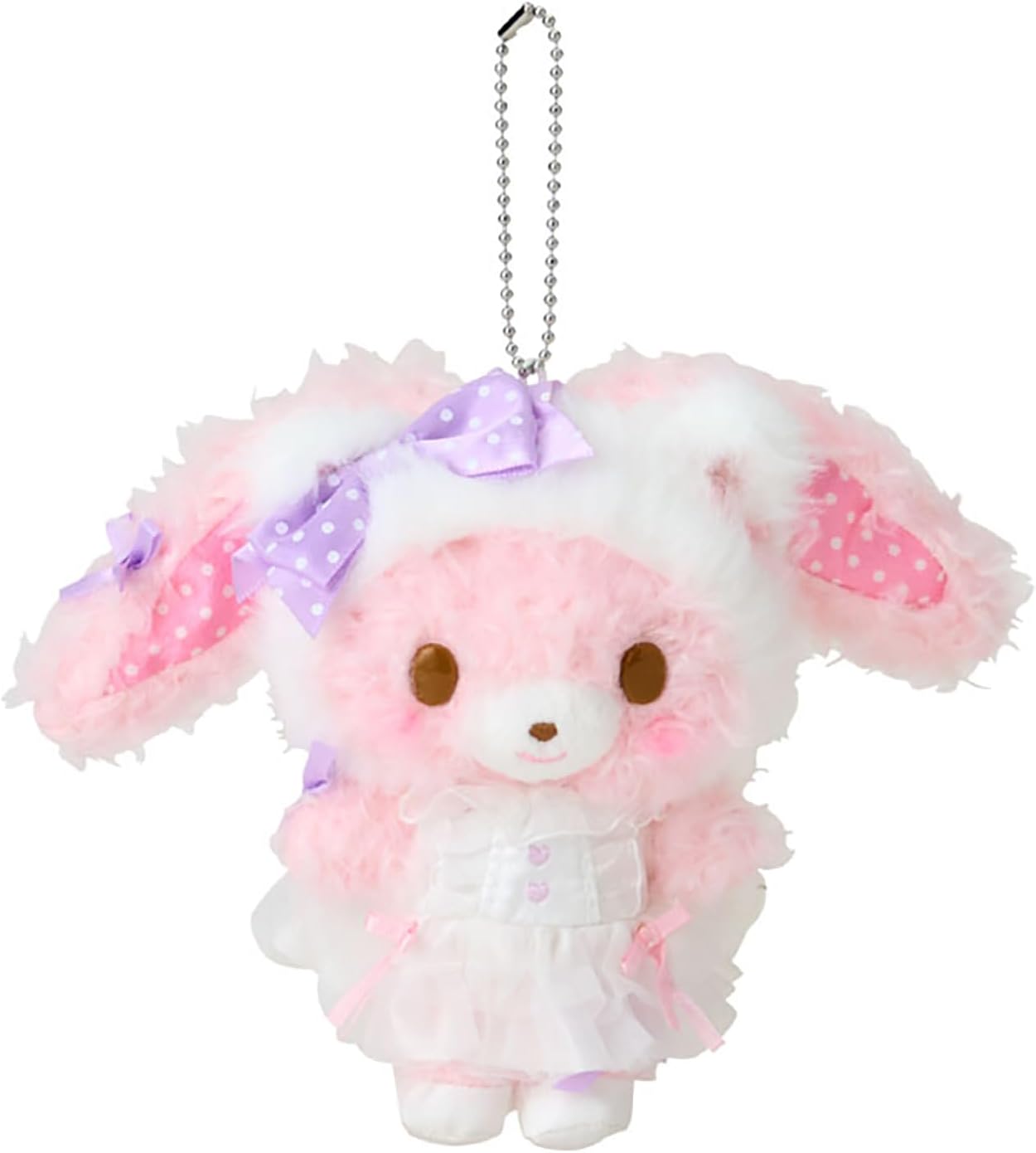 Sanrio White Cat Ballerina Mascot Plush