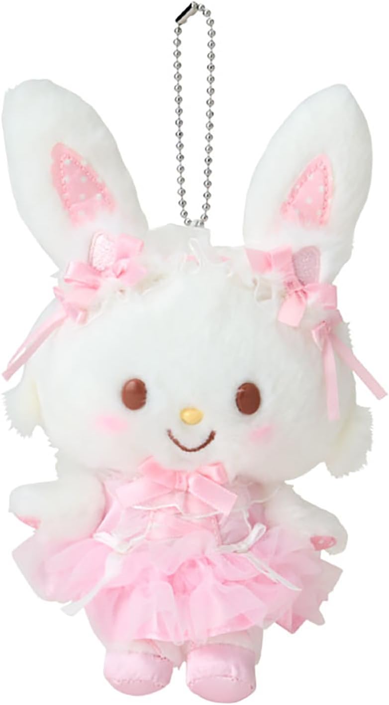 Sanrio White Cat Ballerina Mascot Plush