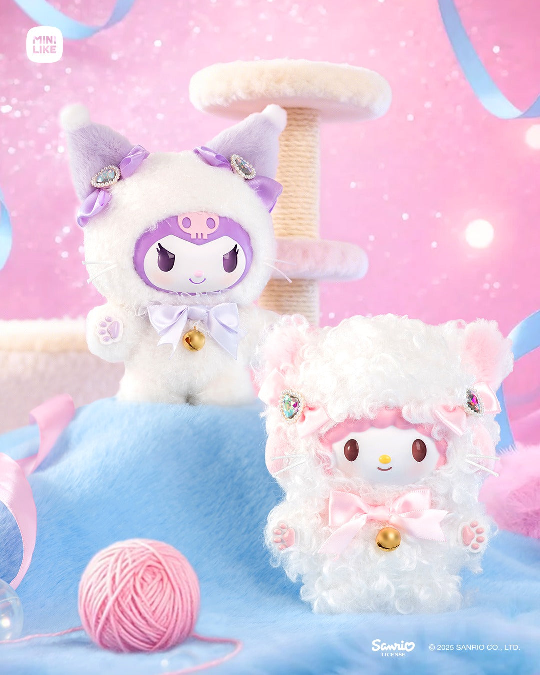 Sanrio Shining Meow Series Plush Pendant Blind Box