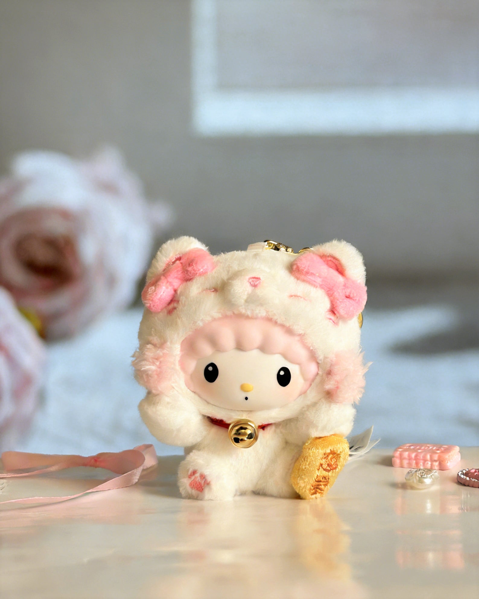 Sanrio Lucky Cat Series Plush Charm Blind Box