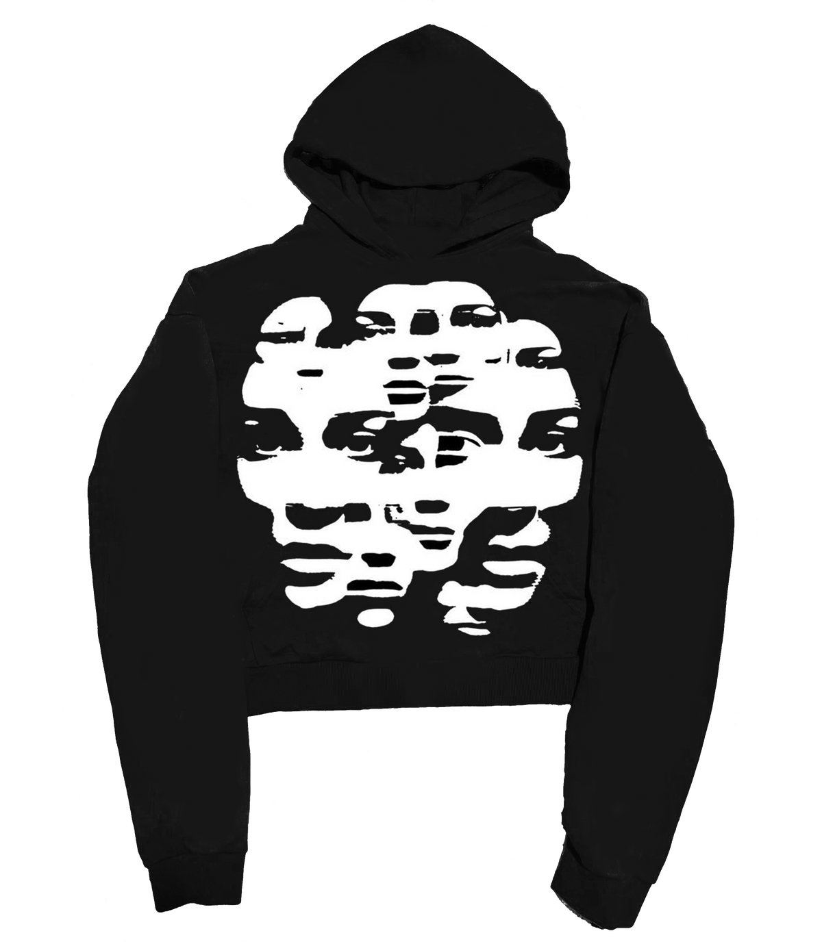 'DISTORTION' 500G HEAVYWEIGHT HOODIE