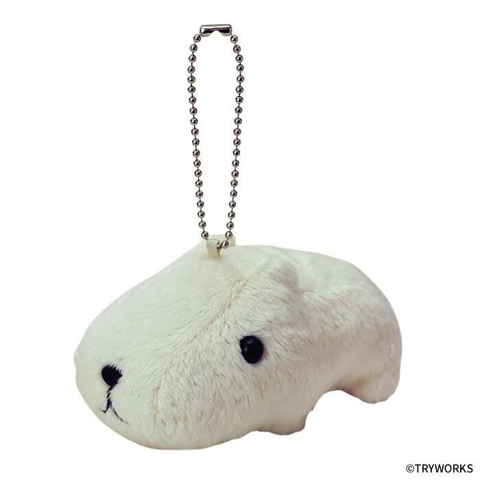 Sekiguchi Capybara-san Fluffy Plush Mascot Bag Charm