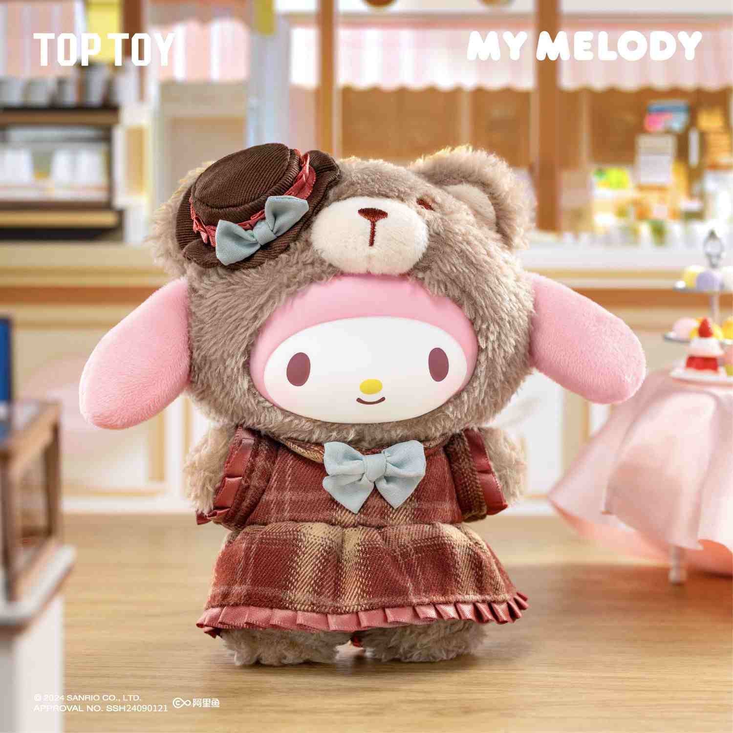 Sanrio Toptoy Afternoon Tea Vinyl Charm Blind Box Plush Toy