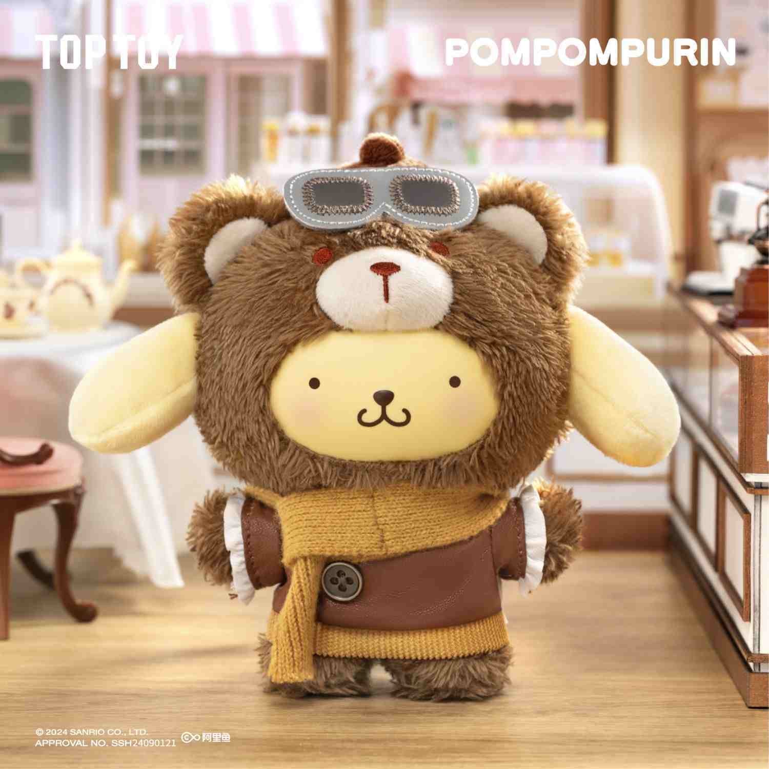 Sanrio Toptoy Afternoon Tea Vinyl Charm Blind Box Plush Toy