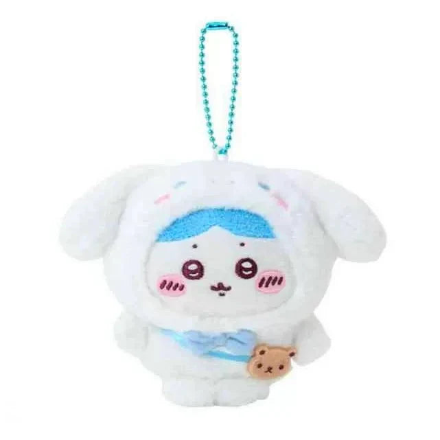 Sanrio x Chiikawa Plush Mascot Keychain