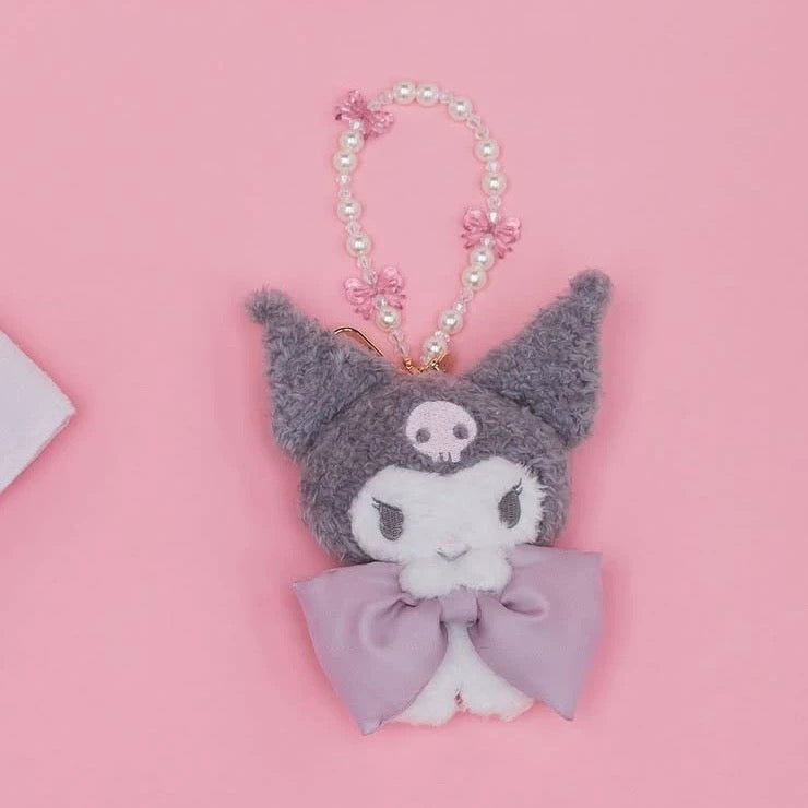 Sanrio x Maison de FLEUR 2025 Collection: Bow Mascot Plush Bag Charm