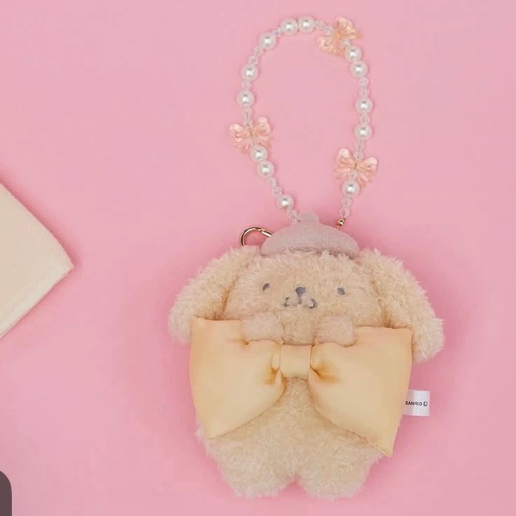 Sanrio x Maison de FLEUR 2025 Collection: Bow Mascot Plush Bag Charm