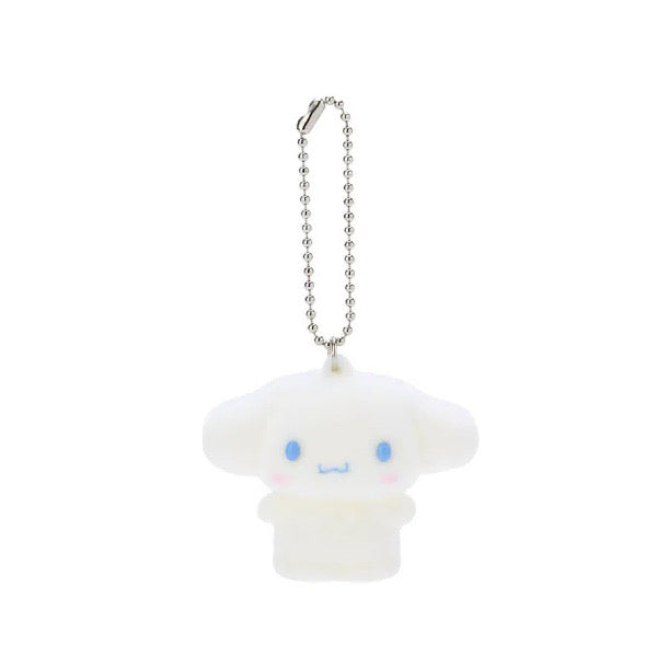Sanrio Flocked Fuzzy Mascot Keychain