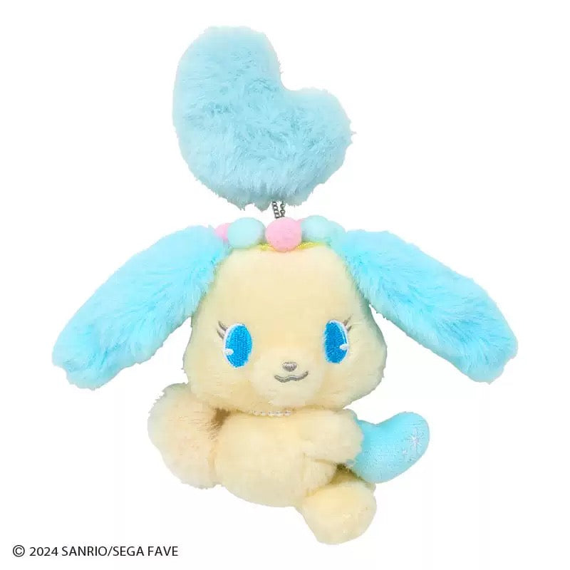 Sanrio Jewelpet Fluffy Heart Mascot Holder - Heisei Character Series