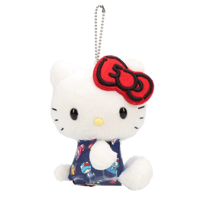Hello Kitty 50th Anniversary Bow Plushie and Mascot