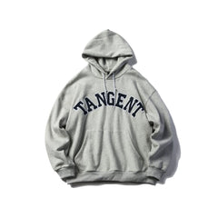 GcBrand Japanese retro trendy brand embroidered letters loose casual hoodie for men and women couple hooded sweatshirt for autumn and winter