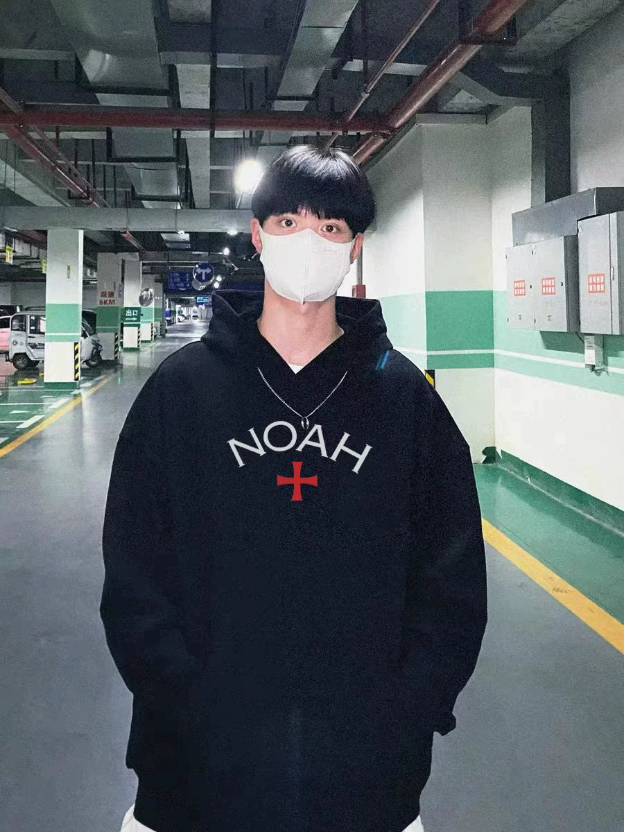 NOAH first generation cross American fashion brand autumn and winter versatile casual hoodie loose couple hoodie jacket for men and women
