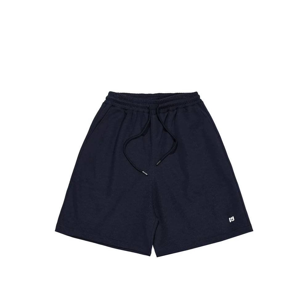 GcBrand Lab SS25 Retro Theme Basic Solid Color Versatile Pants Embroidered Shorts