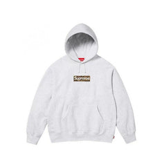 Supreme Shanghai Store Exclusive Leopard Box Logo Hooded Sweatshirt