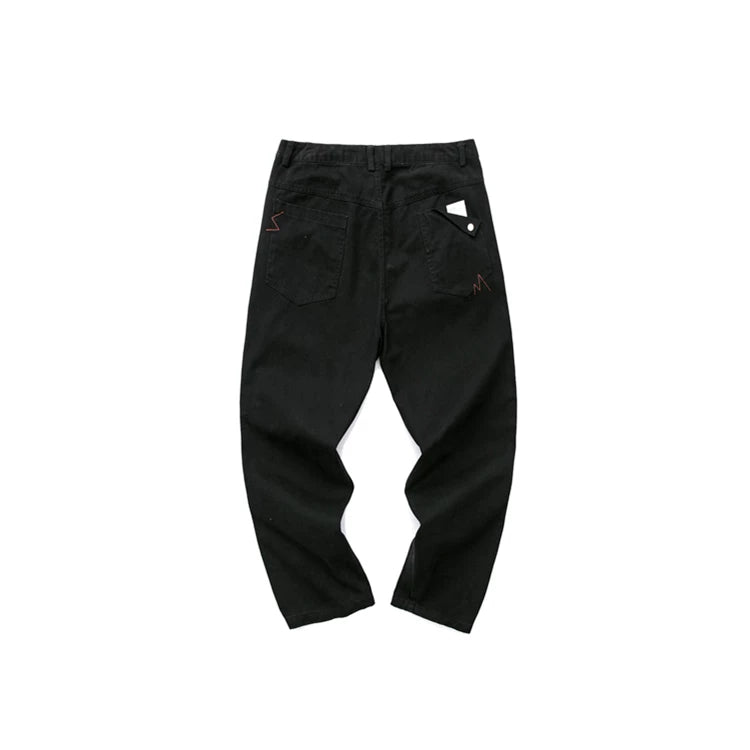 GcBrand Chino Pants American retro new style basic washed tapered casual pants loose pants for men