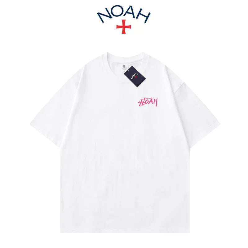 NOAH RTCC Summer New American Trendy Brand Short sleeved T-shirt for Men and Women Heavy duty Pure Cotton Niche Design Top
