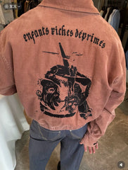 ERD's melancholic second-generation intage Corduroy Padded Bomber Jacket