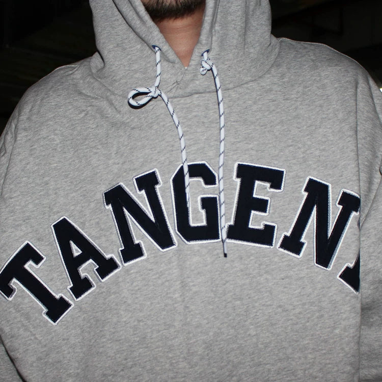 GcBrand Japanese retro trendy brand embroidered letters loose casual hoodie for men and women couple hooded sweatshirt for autumn and winter