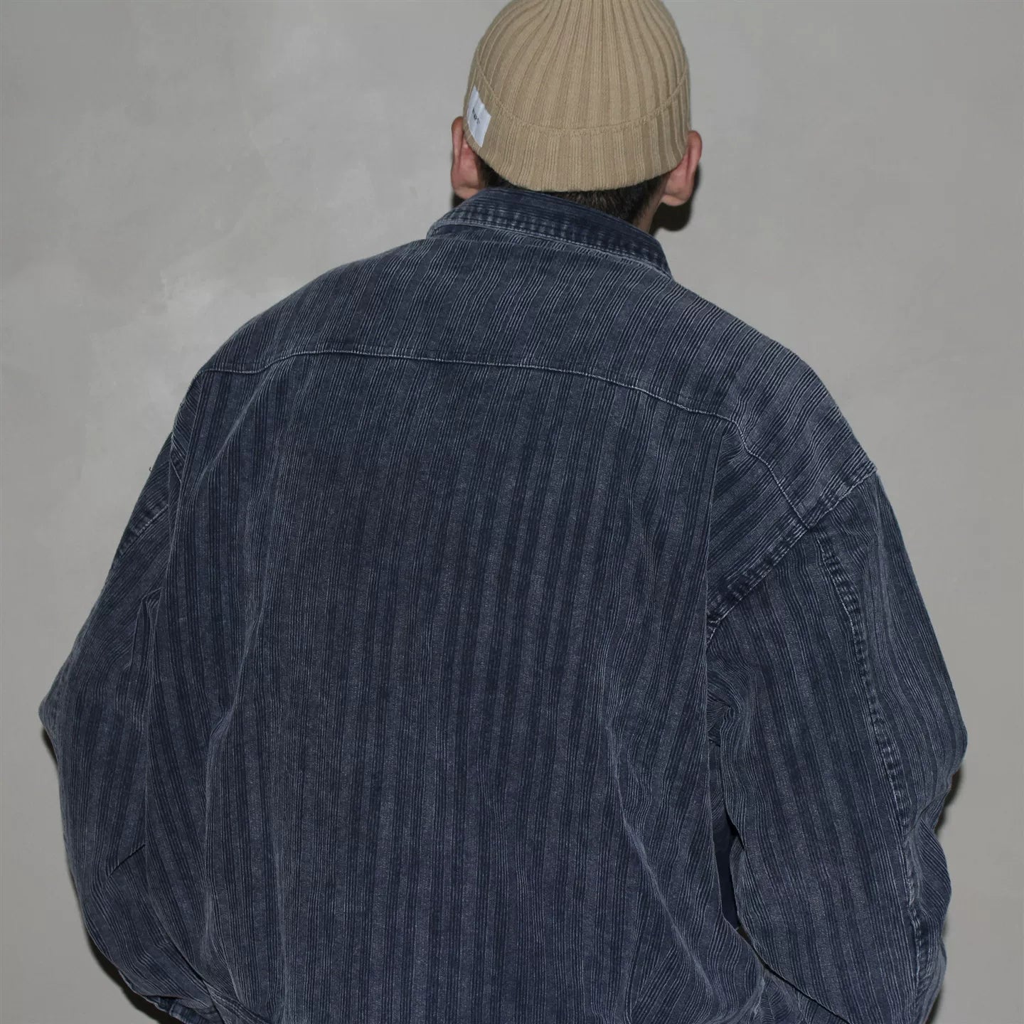 GcBrand Lab Jacket AW25 日系复古多口袋水洗做旧灯芯绒夹克上衣