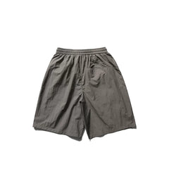 GcBrand Lab American retro casual loose basic summer nylon embroidery sports shorts five quarter pants