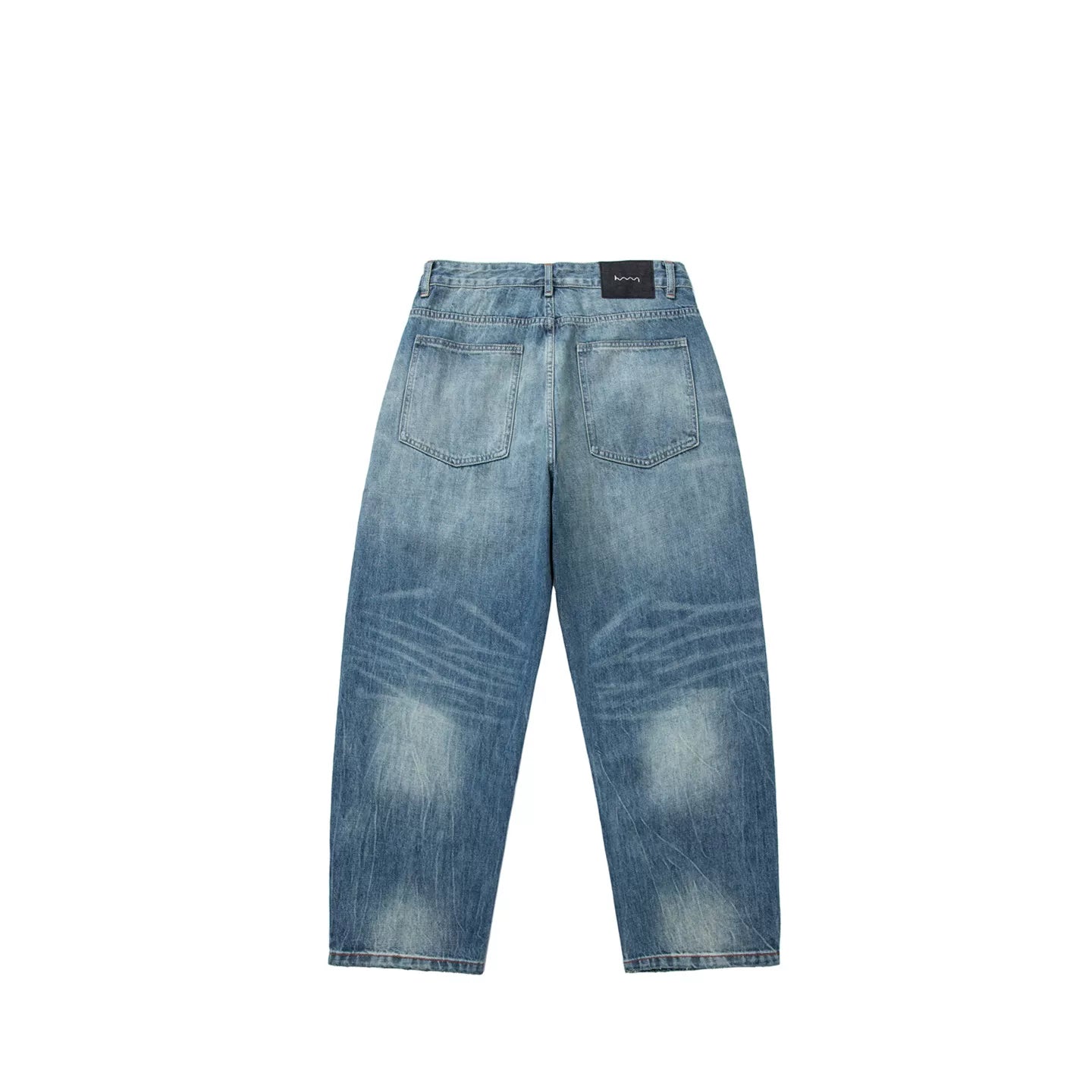 GcBrand Lab Denim Pants Retro themed Japanese handmade washed denim jeans
