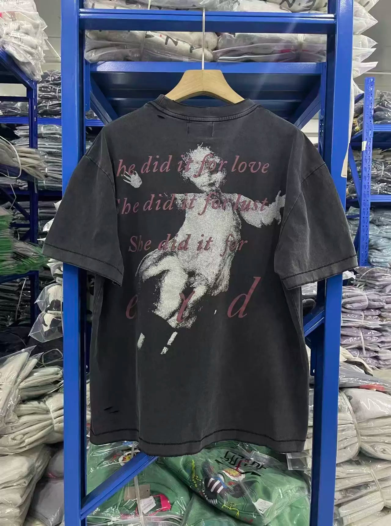 ERD's melancholic High Street Alphabet Printed Rock Tee