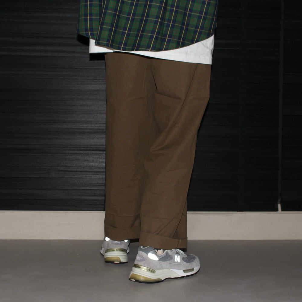 GcBrand Lab AW24 复古主题元素 日系基础款 简约纯色百搭休闲裤