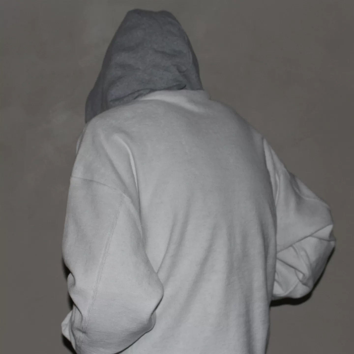 GcBrand Hoodie AW25 Heavy duty Basic Flower Grey Hoodie Retro Hoodie Hoodie with looped fabric hoodie