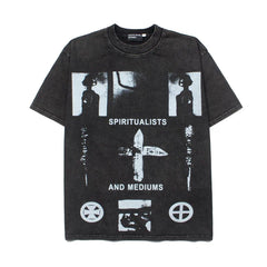 ERD Melancholy Retro Distressed Oversized Cotton Shirt