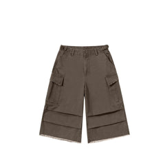 GcBrand Lab SS26 Retro themed elements Japanese casual loose multi pocket workwear men's cropped pants