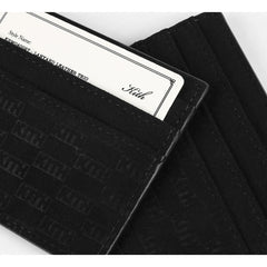 KITH Multi Card Slot Card Cover Retro Flip Fur Ultra Thin Bus Card Cover NFC ID Card Bank Card Clip
