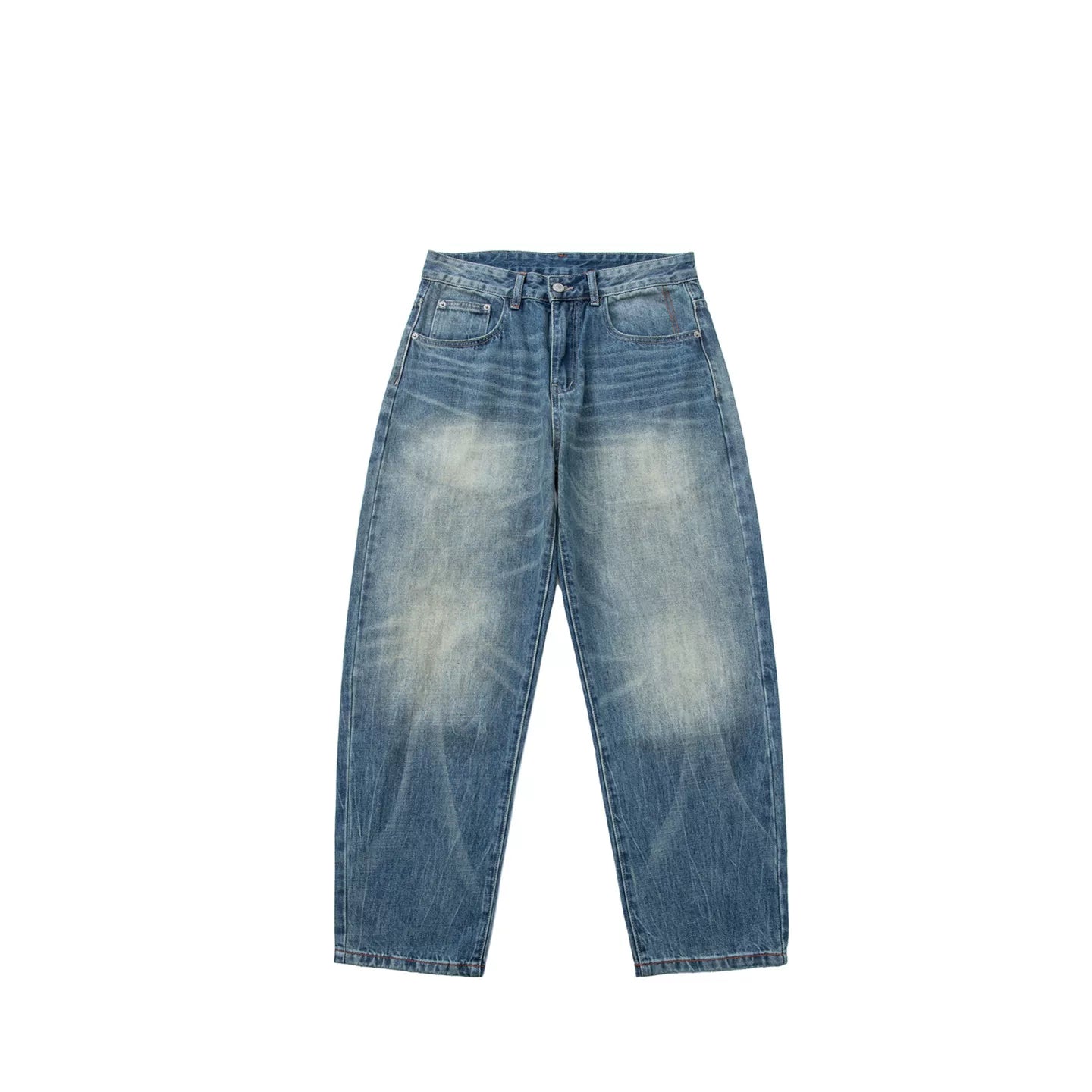 GcBrand Lab Denim Pants Retro themed Japanese handmade washed denim jeans