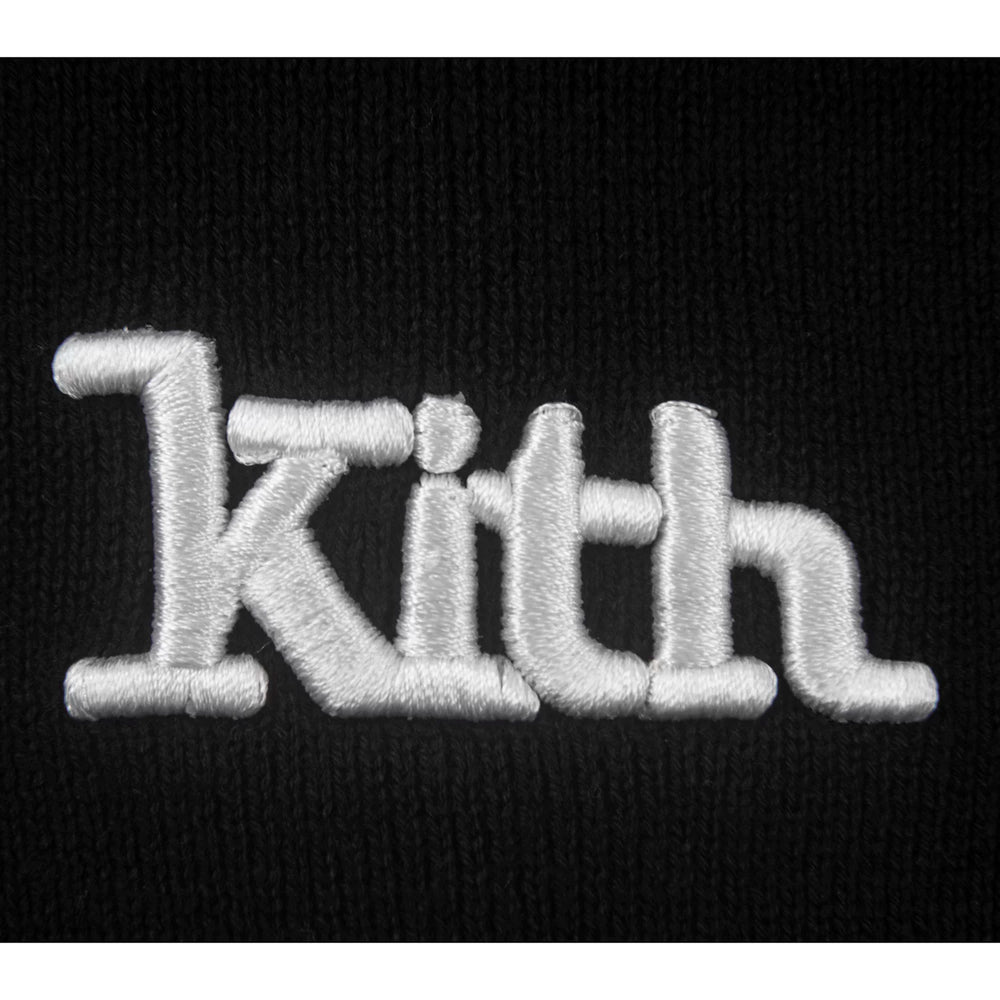 KITH Embroidered Cold Hat Trendy Brand Knitted Hat Autumn/Winter New Couple Men's and Women's Knitted Hat Warm and Versatile Casual Pure Cotton