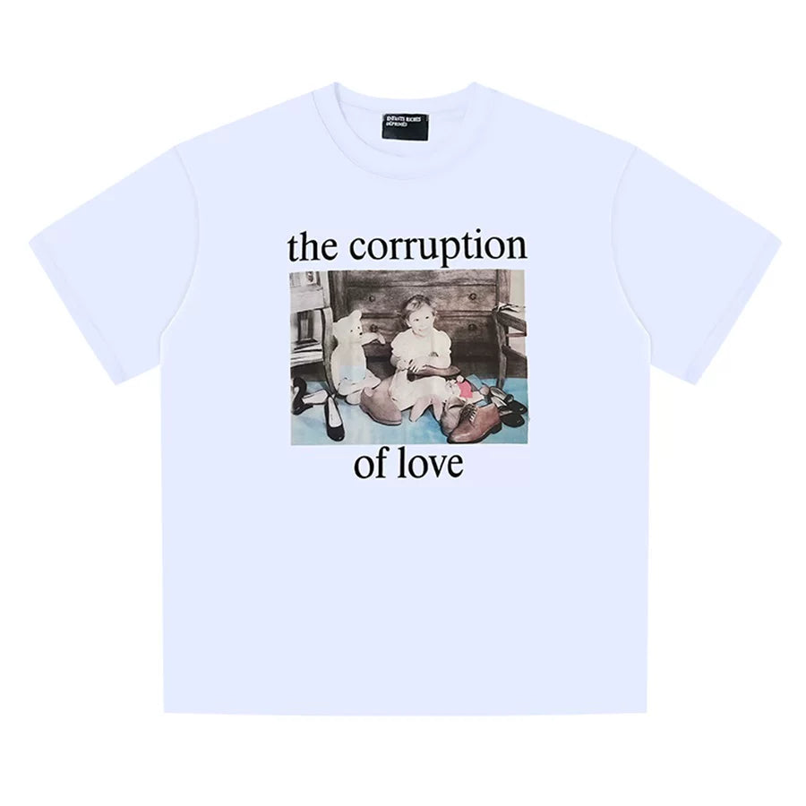 ERD Vintage Oversized Cartoon Graphic Tee Shirt