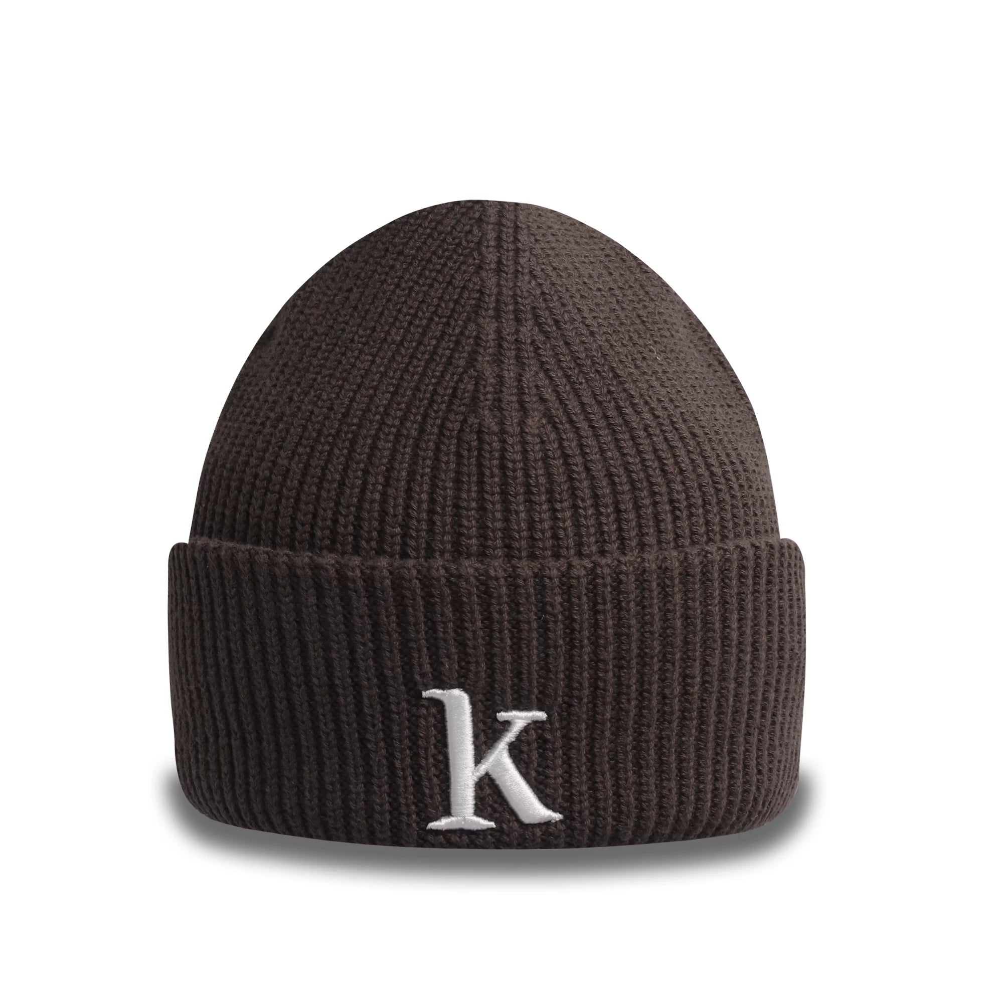 Kith Basic Embroidery K Knitted Hat Winter Warm Trendy Brand Men's and Women's Knitted Baotou Hat Street Couple Cold Hat